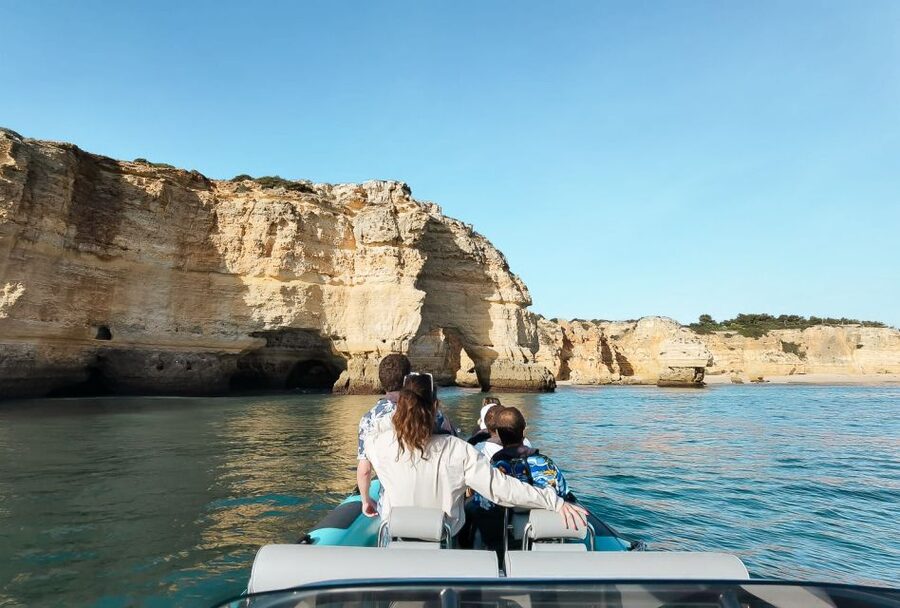 Portimão: Benagil Cave and Praia de Marinha Boat Tour - The coast beyond Benagil