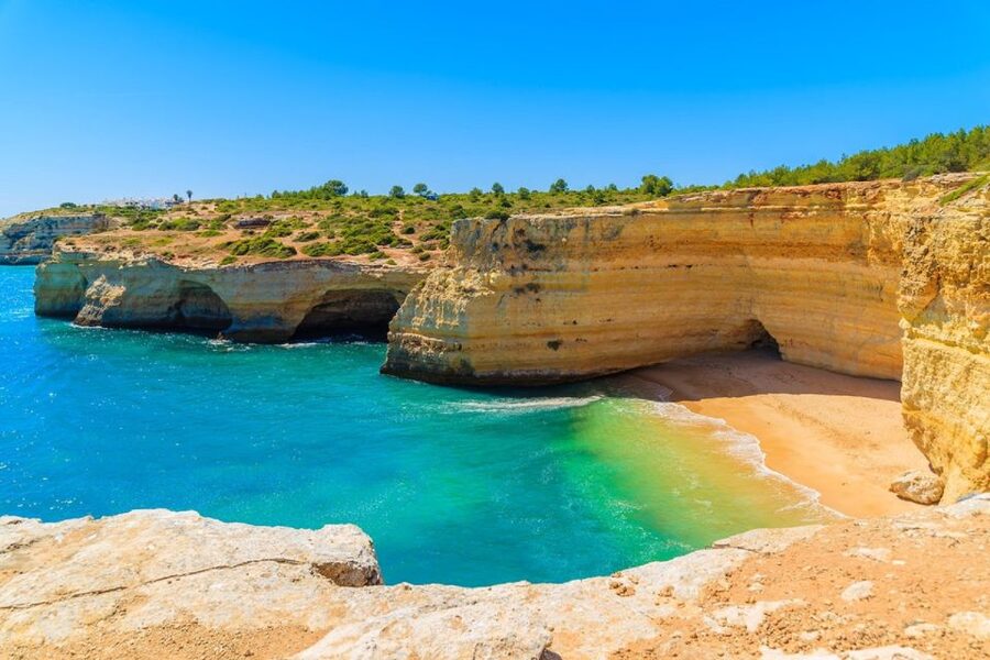 Portimão: Benagil Sea Caves Speedboat Adventure Tour - Starting beside the San Francisco Convent ruins