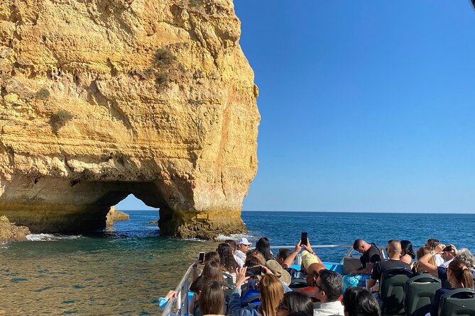 Portimão:Embark on Nature•Benagil and Dolphins•Biologist on board - Alfanzina Lighthouse and Praia da Marinha