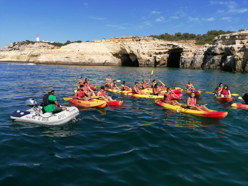 Portimão: Kayak Tour of Benagil Caves - Leaving Portimão Marina on the Seasiren II