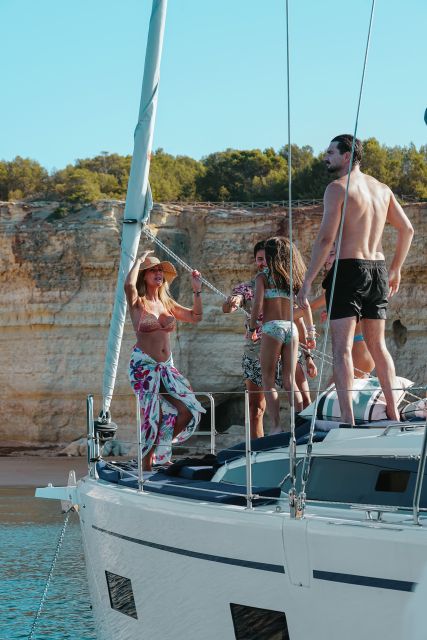 Portimao: Luxury Sail-Yacht Cruise with Sunset Option - Swimming, Paddleboards, and Time in the Sea