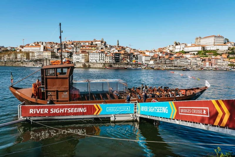 Porto: Bridges Cruise with Wine Cellar Tour or Sunset Option - Choosing the sunset option