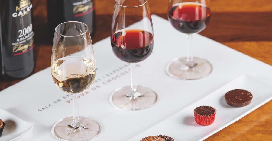 Porto: Cálem Cellar with Chocolate, Cheese, and Wine Tasting - The cellar tour and the interactive museum