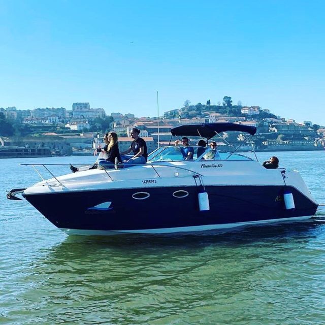 Porto: Douro River Boat Tour w/ Portuguese Wines & Tasting - Leaving Marina do Freixo for a quieter Porto