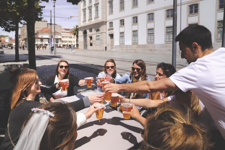 Porto: Evening Local Food Crawl with Drink Pairings - Port, beer, wine, and spirits in one evening