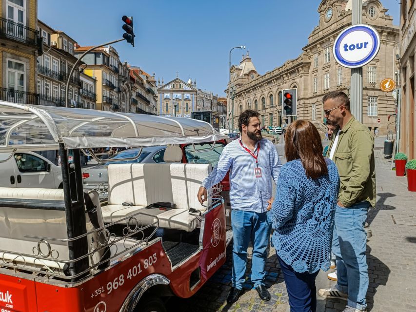 Porto: Guided Tour by Tuk-Tuk & Optional Douro River Cruise - Down to the Douro and through Miragaia