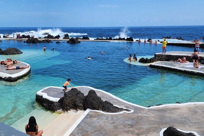 Porto Moniz, Seixal, Fanal Forest, Cliff Skywalk in Open Roof 4X4 - Fanal Forest on a rougher route