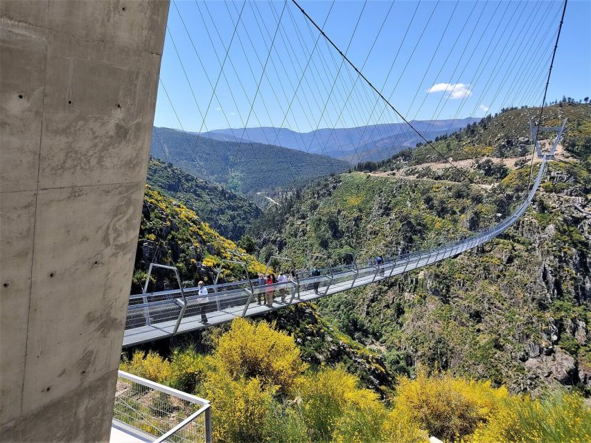 Porto: Paiva Walkways and Suspension Bridge Hike with Lunch - Porto pickup and the winding road to Arouca