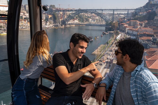 Porto Walking Tour, Lello Bookshop, River Cruise and Cable Car - Riding above Porto by cable car