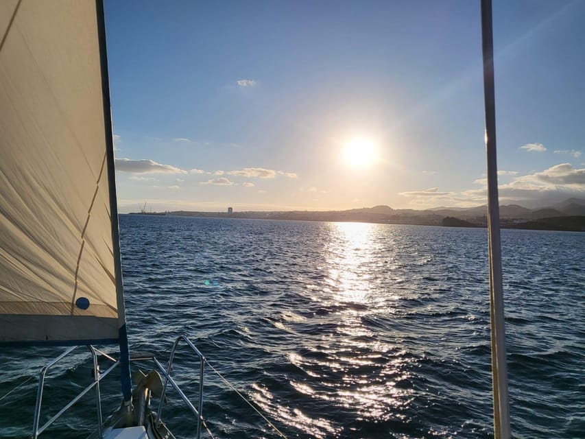Private Sailing Sunset Tour PDL - The southern coast from the water