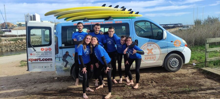 Quarteira: 2-Hour Surf Lesson at Falésia Beach - Who should book this Falésia surf lesson?