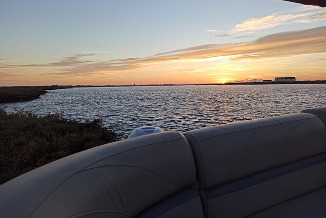 Ria Formosa Boat Sunset Islands Tour from Faro - Watching the colors change from the boat