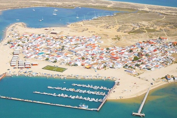 Ria Formosa - Boat trip to the 3 Islands: Armona | Culatra Island | Lighthouse - Farol, a gentle first stop by the lighthouse
