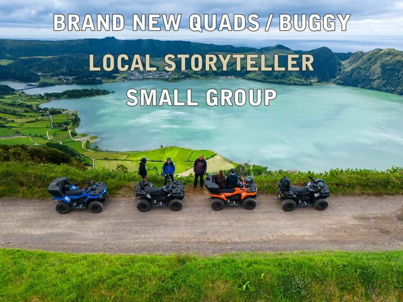 Ribeira Grande: Sete Cidades Quad / Buggy Tour - Starting in Pico da Pedra with a short safety briefing