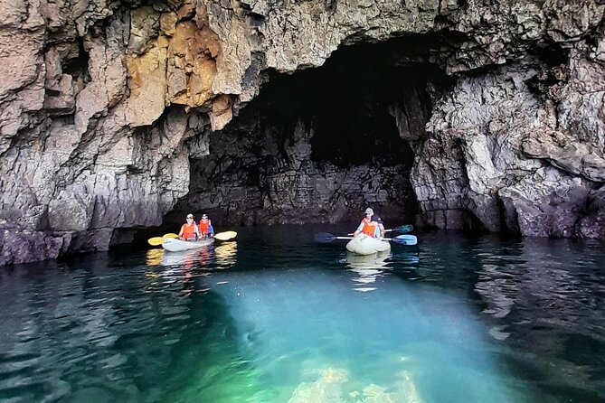 Sagres: Praia Da Ingrina Caves Guided Kayaking Tour - Launching from Praia da Ingrina