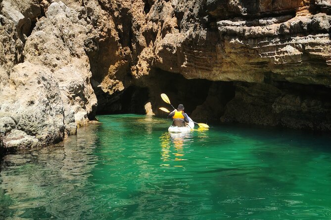 Sagres: Praia Da Ingrina Caves Guided Kayaking Tour - How much value do you get for $48.06?