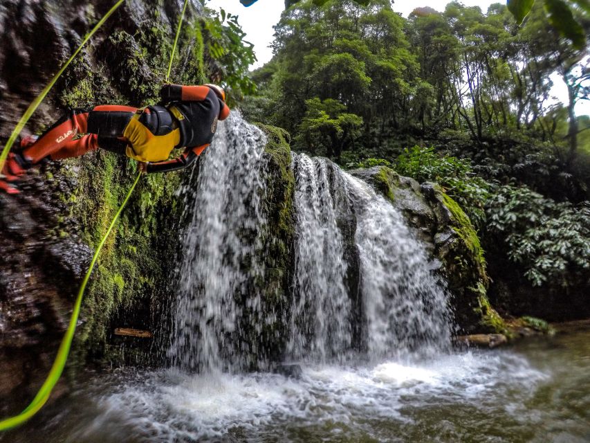 Sao Miguel: Caldeiroes Canyoning Experience - A good choice for families and cautious beginners