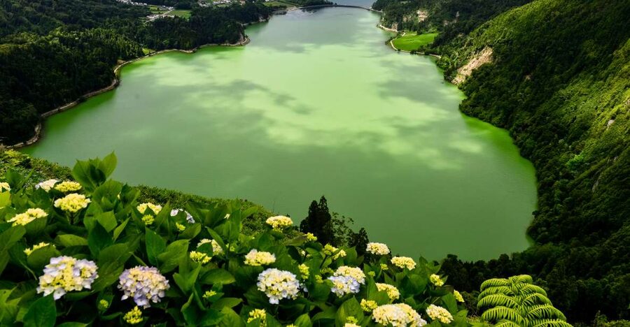São Miguel Island: Full-Day Sete Cidades Tour - Mosteiros: lunch, islets, and black volcanic shore