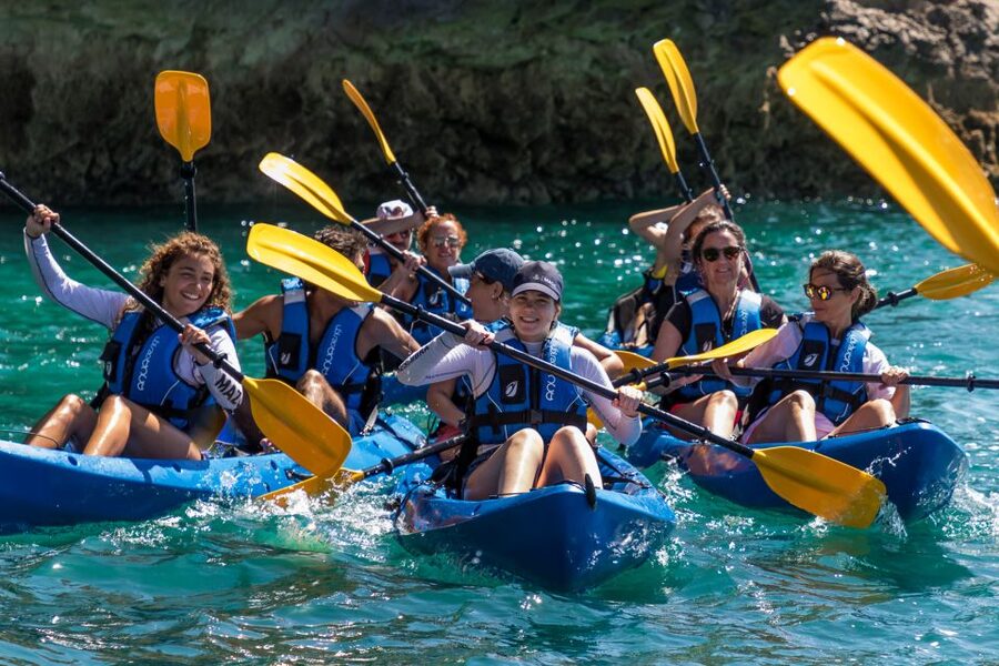Sesimbra: Arrabida Natural Park & Caves Guided Kayaking Tour - Paddling the Arrábida coast for 85 minutes