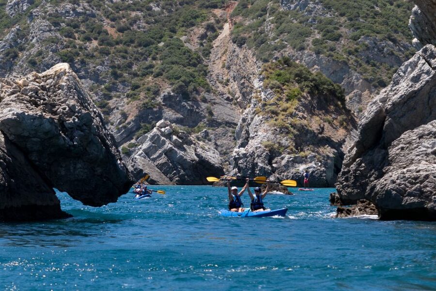 Sesimbra: Arrabida Natural Park & Caves Guided Kayaking Tour - Who should book this kayaking trip?