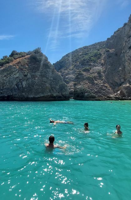 Sesimbra: Secret Bays and Beaches Boat Tour with Snorkeling - What $58 buys you