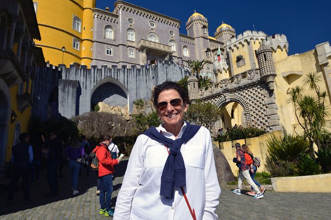 Sintra and Cascais Small Group Tour from Lisbon - Entering Pena Palace before the crowds