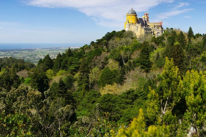 Sintra & Cascais Day Tour with Pena Palace Entry and Gardens Walk - Pickup from Lisbon and the small-group ride