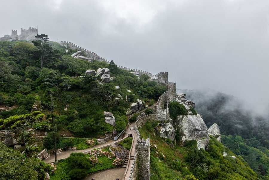 Sintra: Castle of the Moors & Quinta Entry with Audio Guides - How the three audio tours work
