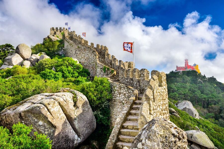 Sintra: Castle of the Moors Skip-the-Line Ticket - The climb through the forest