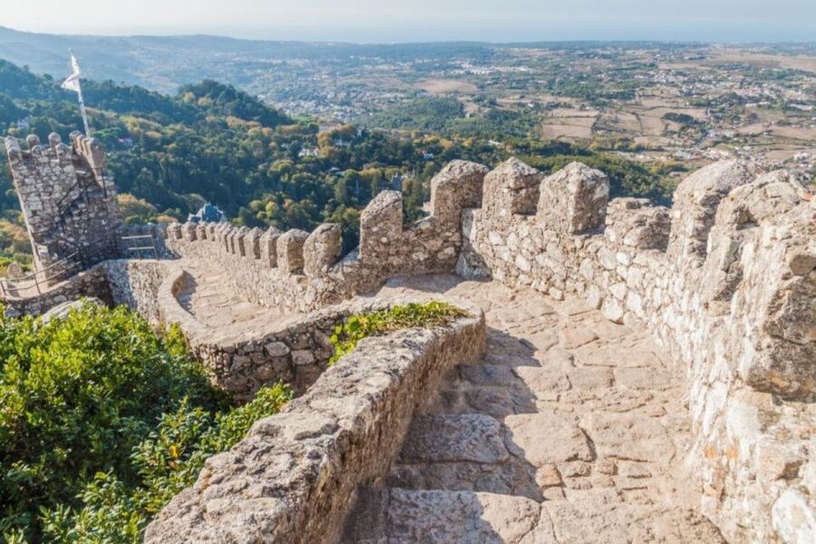 Sintra: Castle of the Moors Skip-the-Line Ticket+Audio Guide - The views from the Serra de Sintra