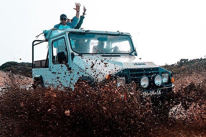 Sintra Jeep Safari - The UMM jeep is part of the attraction