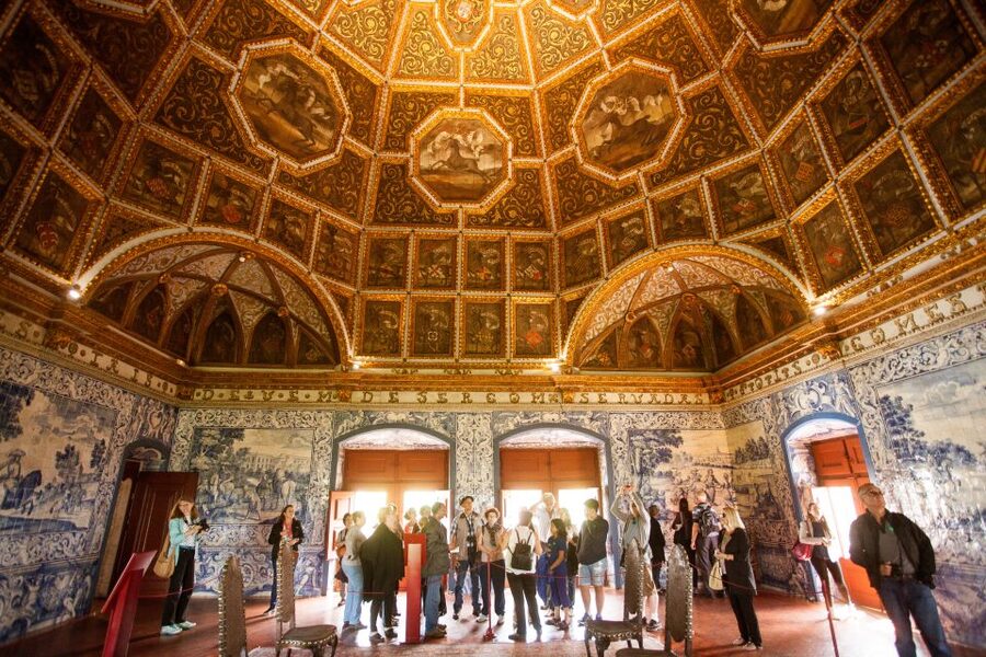 Sintra: National Palace and Gardens Skip-the-Line Ticket - The tilework is the visual star