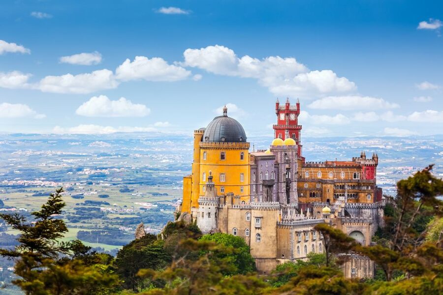 Sintra: Pena Palace and Park Entrance Ticket - The palace exterior and the best photo opportunities
