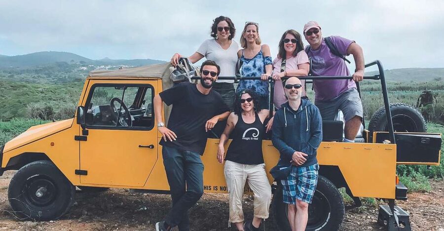 Sintra: Regaleira, Cabo da Roca and Cascais Jeep Safari Tour - A local lunch with room for dietary needs