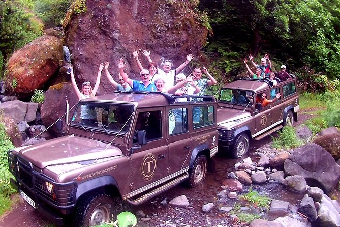 Skywalk with Wines Tasting and Vineyards Half day 4x4 Adventure - The 4x4 ride through São Vicente’s steep hills