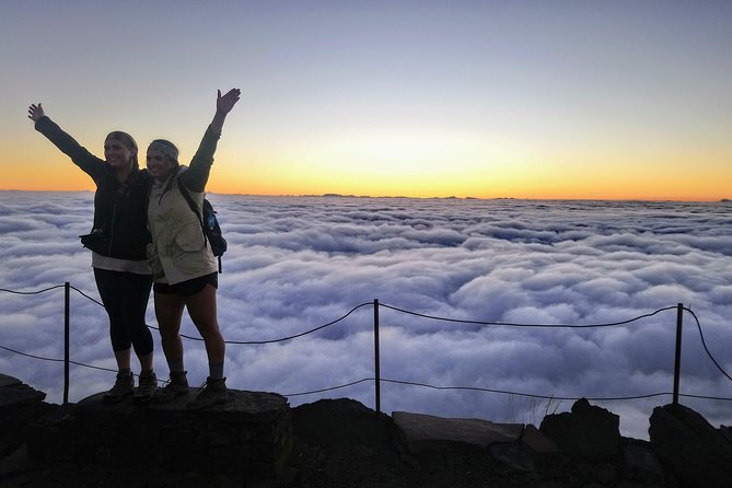 Sunrise Guided Hike PR1 Pico do Areeiro Pico Ruivo small group - Why the sunrise start is worth the lost sleep