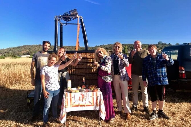 Sunrise Hot Air Balloon Flight in Algarve - The landing celebration is part of the value