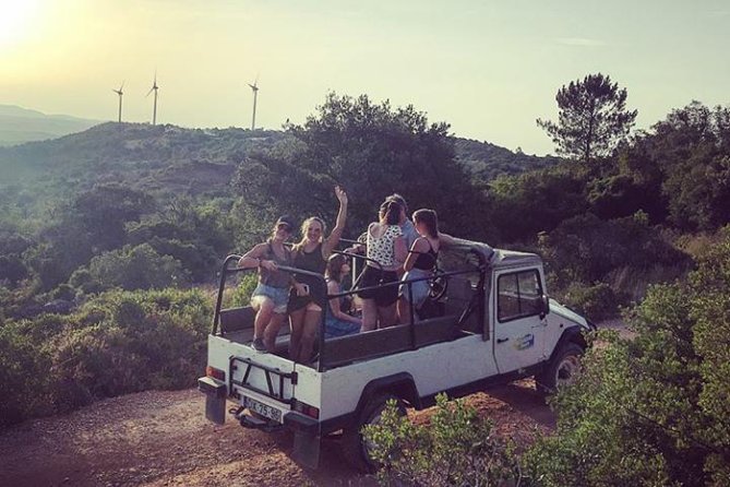 Sunset Jeep Safari with Dinner in Algarve - Sunset from a high point near São Bartolomeu