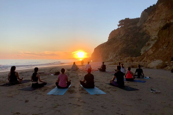 Sunset Yoga at Lagos's beautiful beach by el Sol Lifestyle - Why this beach yoga setting works so well