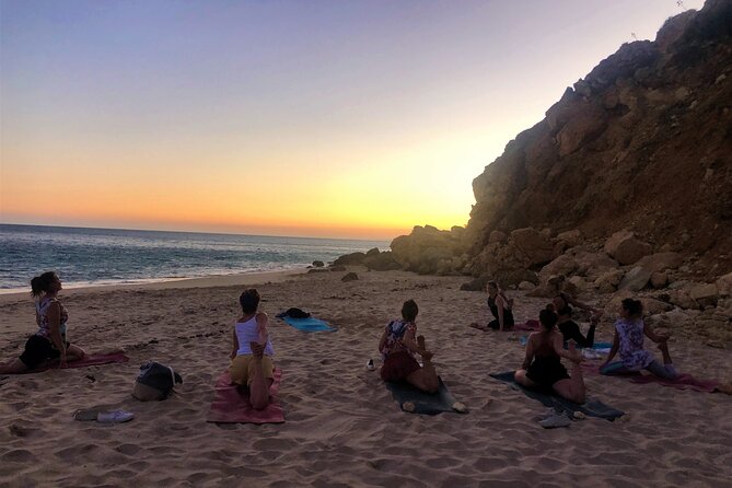 Sunset Yoga at Lagos's beautiful beach by el Sol Lifestyle - What the 50-minute Hatha session feels like