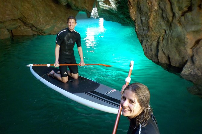 SUP Tour in Algarve Ingrina Caves w/ Snorkeling & Photos Included - Paddling the Algarve Coast Near Ingrina