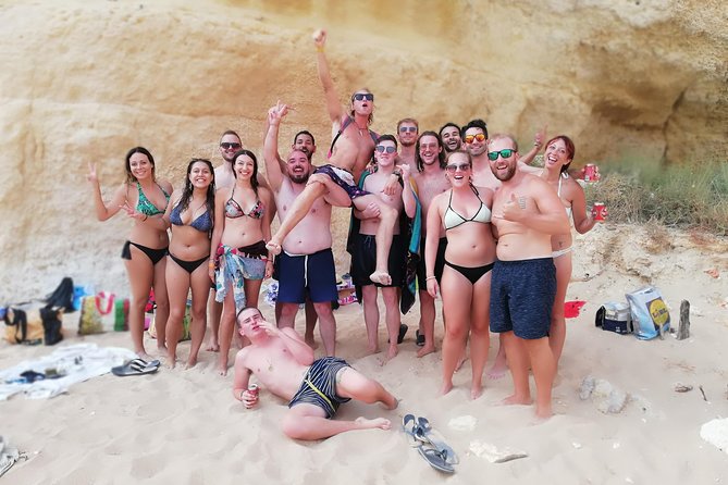Swim and Chill at Benagil - The clifftop view gives you a second look at the cave