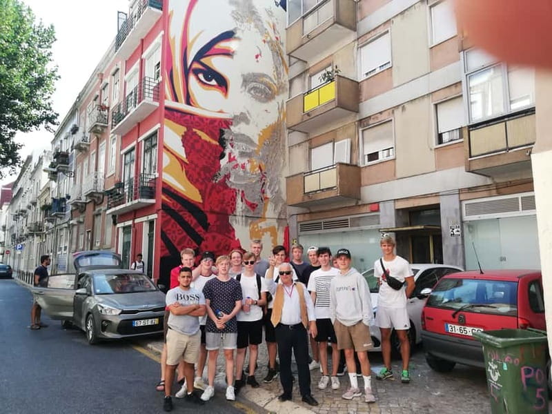 The Real Lisbon Street Art Private Guided Tour by Minivan - What the three-hour route is likely to feel like