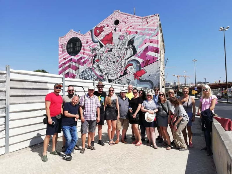 The Real Lisbon Street Art Private Guided Tour by Minivan - Value at $472 for a private group