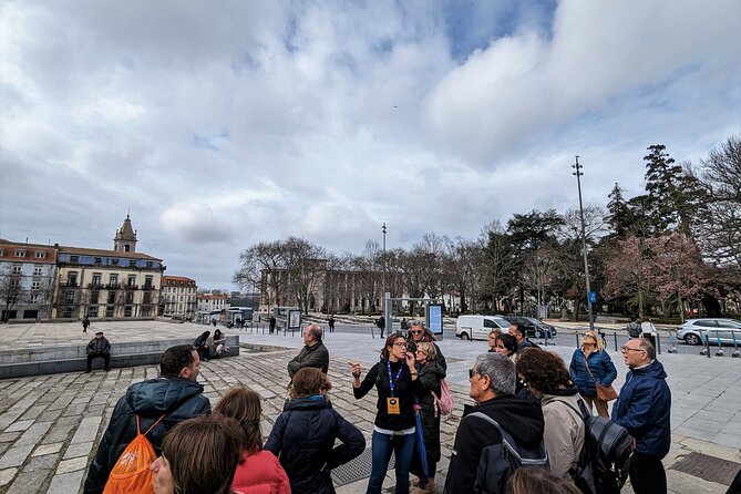 The Unvanquished Tour in Porto City Center - Porto Cathedral and a distant look at Dom Luís I Bridge