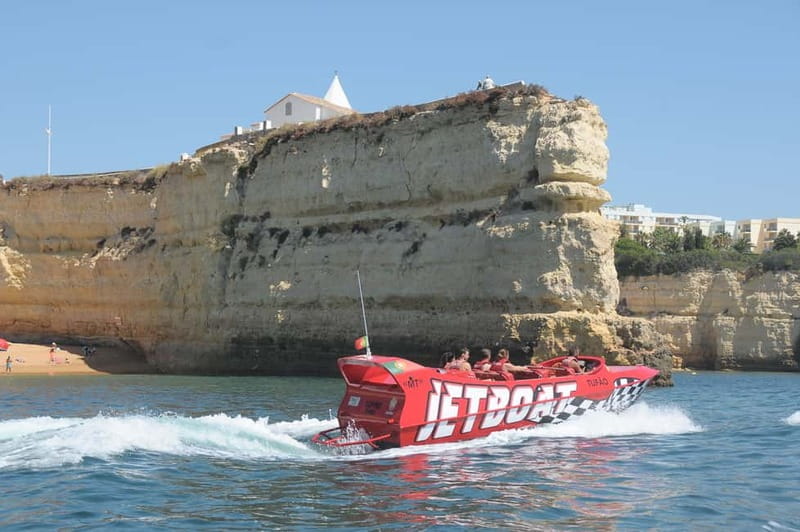 Thrilling 30-Minute Jet Boat Ride in the Algarve - What the first part of the ride feels like