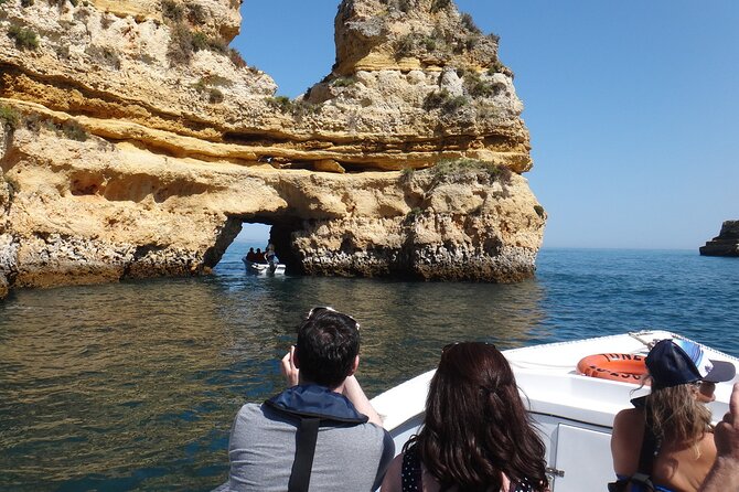 Tour to inside the Caves /Grottos the Ponta da Piedade -Lagos - The route along Lagos beaches and cliffs
