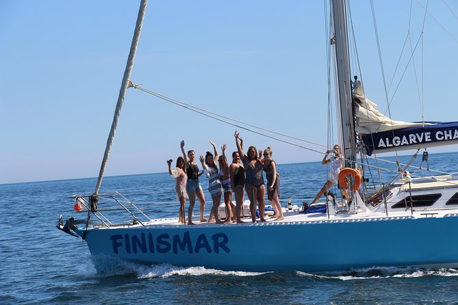 Yatch FINISMAR: 6 hours cruise with Beach BBQ (14passengers) - From Albufeira Marina to the cliffs and caves